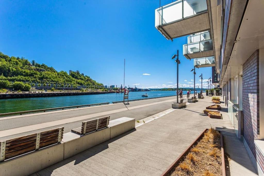 Cozy Apartment By The Fjord In Modern 오슬로 외부 사진